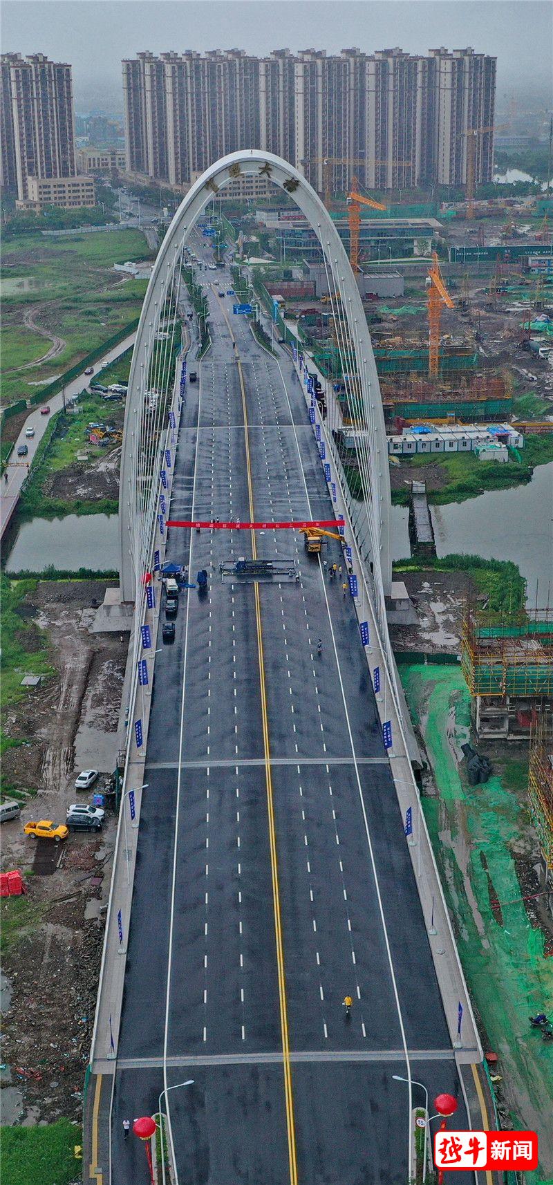 官渡大桥今日通车!到镜湖又添了一条南北通道