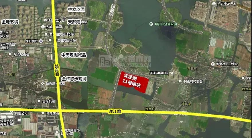 楼面价刷新绍兴袍江纪录的豪宅区规划公示了